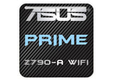 ASUS PRIME Z790-A WIFI Motherboard 1"x1" Chrome Effect Domed Case Badge / Sticker Logo