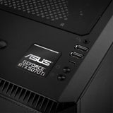 Asus GeForce RTX 5070 Ti 1"x1" Chrome Effect Domed Case Badge / Sticker Logo