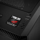 ASUS ROG STRIX Z790-E GAMING WIFI Motherboard 1"x1" Chrome Effect Domed Case Badge / Sticker Logo