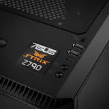 Asus Strix Z790 Motherboard 1"x1" Chrome Effect Domed Case Badge / Sticker Logo