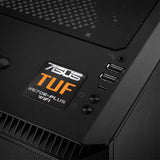 ASUS TUF GAMING X670E-PLUS WIFI Motherboard 1"x1" Chrome Effect Domed Case Badge / Sticker Logo