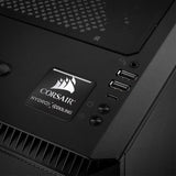 Corsair Hydro X Water Cooling 1"x1" Chrome Effect Domed Case Badge / Sticker Logo