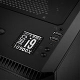 Intel Core i9 10900X 1"x1" Chrome Effect Domed Case Badge / Sticker Logo