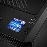 Intel Core i9 13900K 1"x1" Chrome Effect Domed Case Badge / Sticker Logo