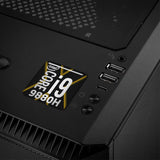 Intel Core i9 9880H 1"x1" Chrome Effect Domed Case Badge / Sticker Logo