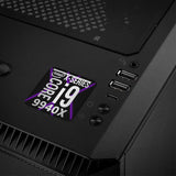 Intel Core i9 9940X 1"x1" Chrome Effect Domed Case Badge / Sticker Logo