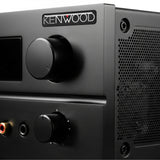 Kenwood 2"x0.5" Chrome Effect Domed Case Badge / Sticker Logo