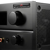 Martin Logan 2"x0.5" Badge de boîtier en forme de dôme effet chromé / Logo autocollant