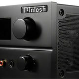 McIntosh 2"x0.5" Badge de boîtier bombé effet chromé / Logo autocollant