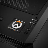 Overwatch 1"x1" Chrome Effect Domed Case Badge / Sticker Logo