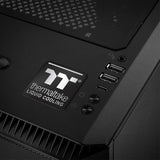 Thermaltake Liquid Cooling 1"x1" Chrome Effect Domed Case Badge / Sticker Logo