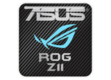 ASUS ROG Z11 PC Case 1"x1" Chrome Effect Domed Case Badge / Sticker Logo