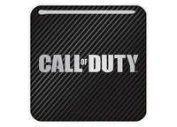 Call of Duty Video Gaming 1"x1" Chrome Effect Domed Case Badge / Sticker Logo