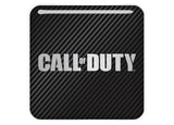 Call of Duty Video Gaming 1"x1" Chrome Effect Domed Case Badge / Sticker Logo