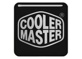 Cooler Master 1"x1" Badge de boîtier bombé effet chromé / Logo autocollant