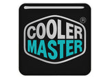 Cooler Master Color 1"x1" Badge/autocollant pour boîtier bombé effet chromé