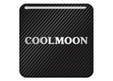 Coolmoon 1"x1" Chrome Effect Domed Case Badge / Sticker Logo