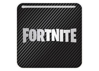 Fortnite Video Gaming 1"x1" Chrome Effect Domed Case Badge / Sticker Logo