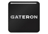 Gateron 1"x1" Chrome Effect Domed Case Badge / Sticker Logo