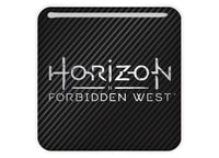 Horizon Forbidden West Video Gaming 1"x1" Chrome Effect Domed Case Badge / Sticker Logo
