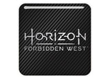 Horizon Forbidden West Video Gaming 1"x1" Chrome Effect Domed Case Badge / Sticker Logo