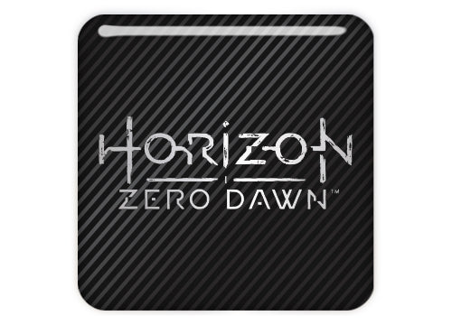 Horizon Zero Dawn Video Gaming 1"x1" Chrome Effect Domed Case Badge / Sticker Logo