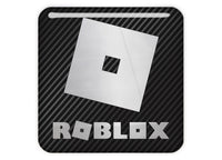 Roblox Video Gaming 1"x1" Chrome Effect Domed Case Badge / Sticker Logo