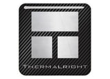 Thermalright 1"x1" Chrome Effect Domed Case Badge / Sticker Logo