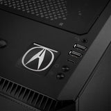 Acura 1"x1" Chrome Effect Domed Case Badge / Sticker Logo