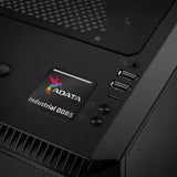 ADATA Industrial DDR5 RAM 1"x1" Chrome Effect Domed Case Badge / Sticker Logo