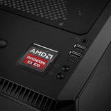 AMD Radeon RX 470 1"x1" Chrome Effect Domed Case Badge / Sticker Logo