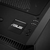 Asus 1"x1" Chrome Effect Domed Case Badge / Sticker Logo