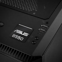 Asus B550 1"x1" Chrome Effet Dôme Case Badge / Autocollant Logo