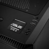 Asus Essence STX II 1"x1" Badge de boîtier bombé effet chromé / Logo autocollant
