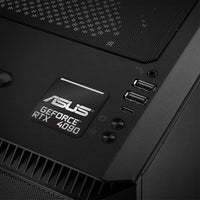 Asus GeForce RTX 4090 1"x1" Insignia de caja abovedada con efecto cromado / Logotipo adhesivo