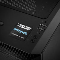 ASUS PRIME H610M-E D4 Motherboard 1"x1" Chrome Effect Domed Case Badge / Sticker Logo