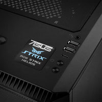ASUS ROG Strix Helios PC Case 1"x1" Chrome Effect Domed Case Badge / Sticker Logo