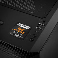 ASUS ROG STRIX SCAR 18 G835LX 1"x1" Chrome Effect Domed Case Badge / Sticker Logo
