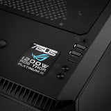 ASUS ROG THOR 1200W PLATINUM III Power Supply 1"x1" Chrome Effect Domed Case Badge / Sticker Logo
