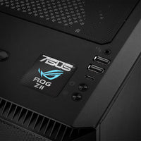 ASUS ROG Z11 PC Case 1"x1" Chrome Effect Domed Case Badge / Sticker Logo