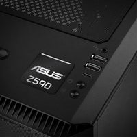 Asus Z590 1"x1" Efecto cromado Caja abovedada Insignia / Logotipo adhesivo