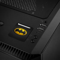 Batman 1 "x 1" Badge de boîtier bombé effet chromé / Logo autocollant