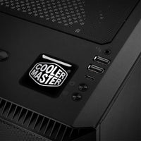 Cooler Master 1"x1" Badge de boîtier bombé effet chromé / Logo autocollant