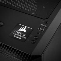 Corsair Vengeance DDR5 RAM 1"x1" Chrome Effect Domed Case Badge / Sticker Logo
