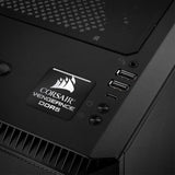 Corsair Vengeance DDR5 RAM 1"x1" Chrome Effect Domed Case Badge / Sticker Logo