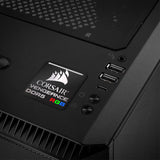 Corsair Vengeance DDR5 RGB RAM 1"x1" Chrome Effect Domed Case Badge / Sticker Logo