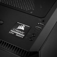 Corsair Vengeance LPX DDR4 1"x1" Badge de boîtier bombé effet chromé / Logo autocollant