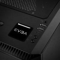 EVGA 1"x1" Badge de boîtier bombé effet chromé / Logo autocollant