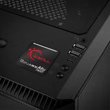 G.Skill Ripjaws M5 NEO DDR5 RAM 1"x1" Chrome Effect Domed Case Badge / Sticker Logo