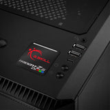 G.Skill Trident Z5 CK RGB DDR5 RAM 1"x1" Chrome Effect Domed Case Badge / Sticker Logo